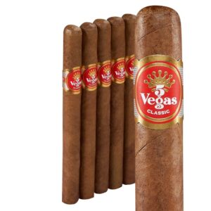 5 Vegas classic panatela (lancero-panatela) (6.0x38) pack of 5