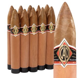 CAO Black Gothic (Torpedo) (6.0x52) Pack of 5