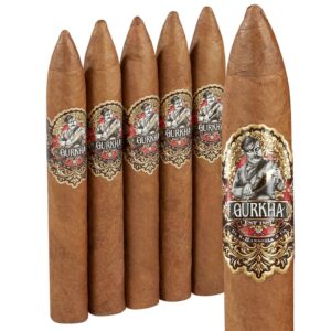 Gurkha 125th Anniversary Torpedo (6.5x54) Pack of 5