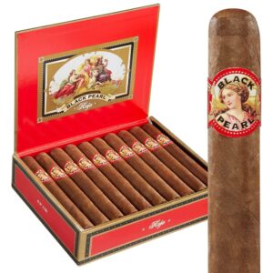 La Perla Habana Black Pearl Rojo Toro Box of 20