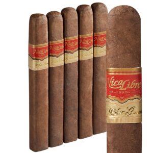 Nica Libre Sun Grown Toro (Box-Pressed) (6.5x52) Pack of 5