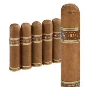 Nub Nuance Single Roast 3754 (Short Robusto) (3.7x54) Pack of 5