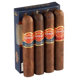 Punch 4 pack sampler 4 Cigars