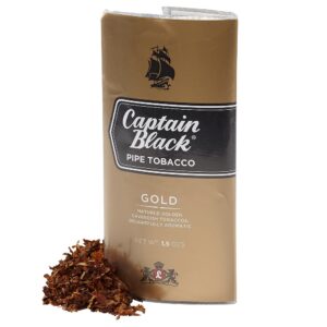 Captain Black Gold Pipe Tobacco 1.5 Ounce Pouch