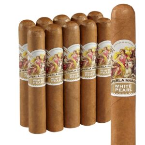 La Perla Habana White Pearl Robusto (5x52) Pack of 10